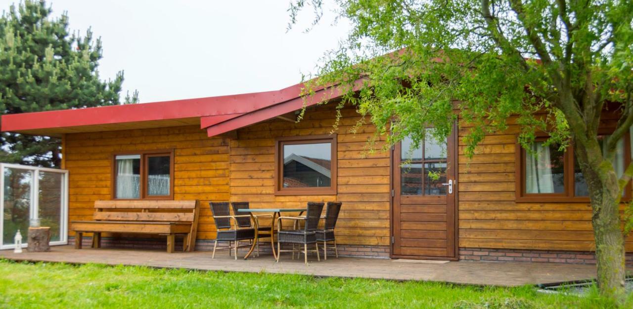 Vrijstaande Blokhut Villa Egmond-Binnen Dış mekan fotoğraf